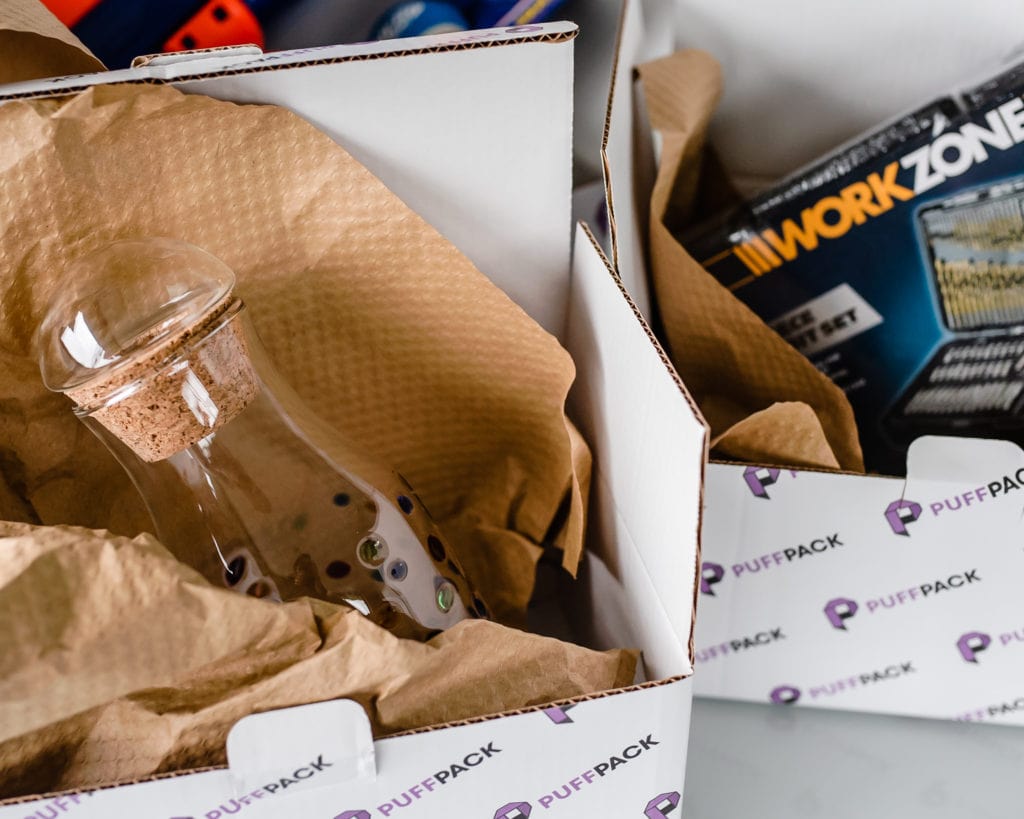 Eco Friendly Bubble Wrap Recycled Paper Void Fill Packaging